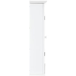 Шкаф с зеркалом Costway HW59321WH (White) Thumb