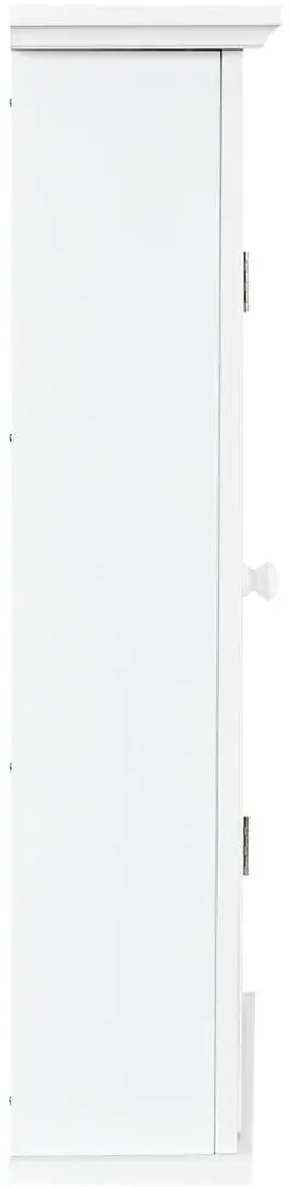 Шкаф с зеркалом Costway HW59321WH (White)