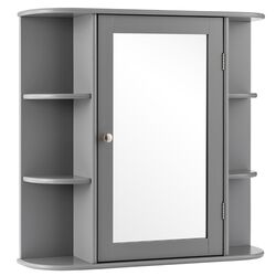 Dulap cu oglinda Costway JV10446GR (Grey) Thumb