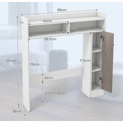 Dulap Costway BA7881WH (White) Thumb