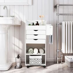 Dulap Costway JZ10153WH (White)