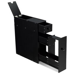 Dulap ingust Costway JZ10230DK (Black) Thumb