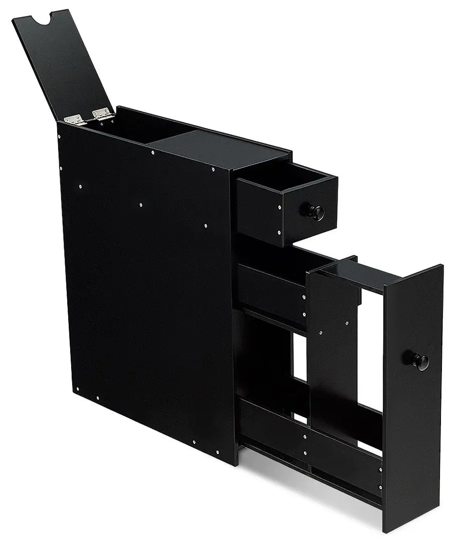 Dulap ingust Costway JZ10230DK (Black) - 3