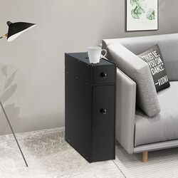 Dulap ingust Costway JZ10230DK (Black)