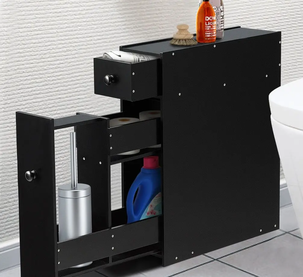 Dulap ingust Costway JZ10230DK (Black) - 5