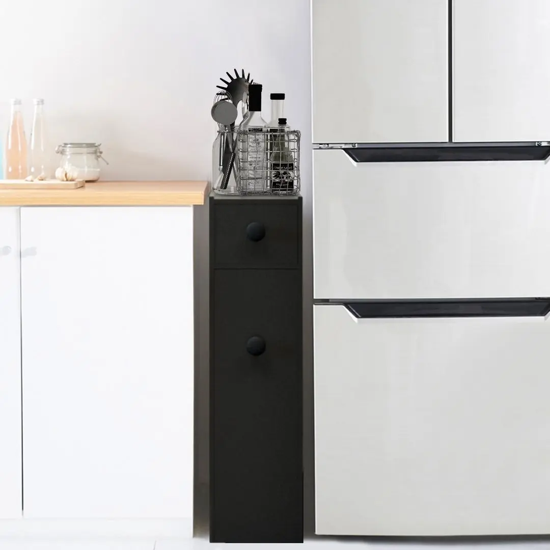 Dulap ingust Costway JZ10230DK (Black) - 7