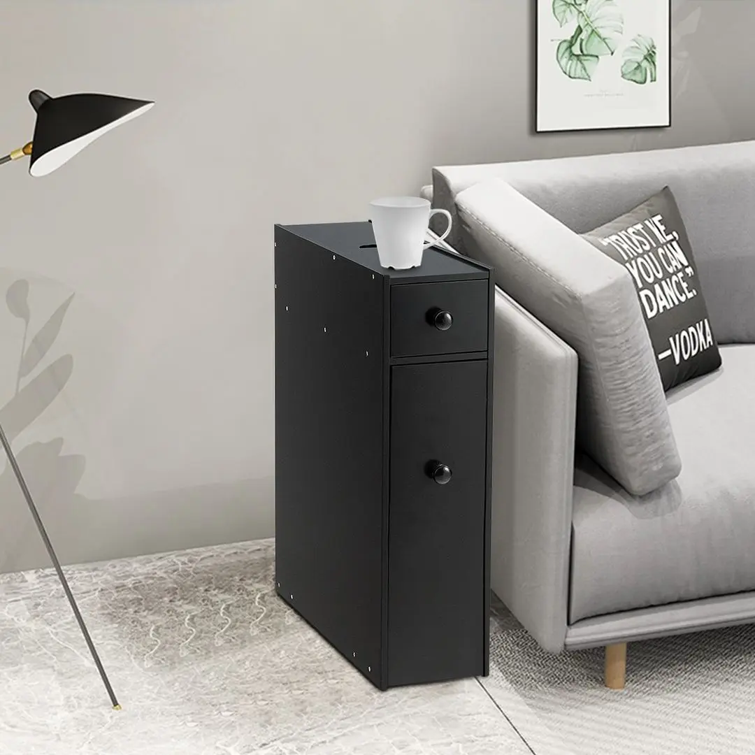 Dulap ingust Costway JZ10230DK (Black)