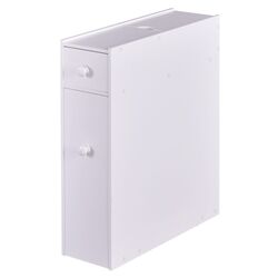 Узкий шкаф Costway JZ10230WH (White) Thumb