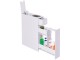 Dulap ingust Costway JZ10230WH (White)