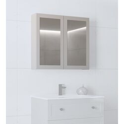 Dulap cu oglinda Halmar Toreto SLU-80 (Cashmere)