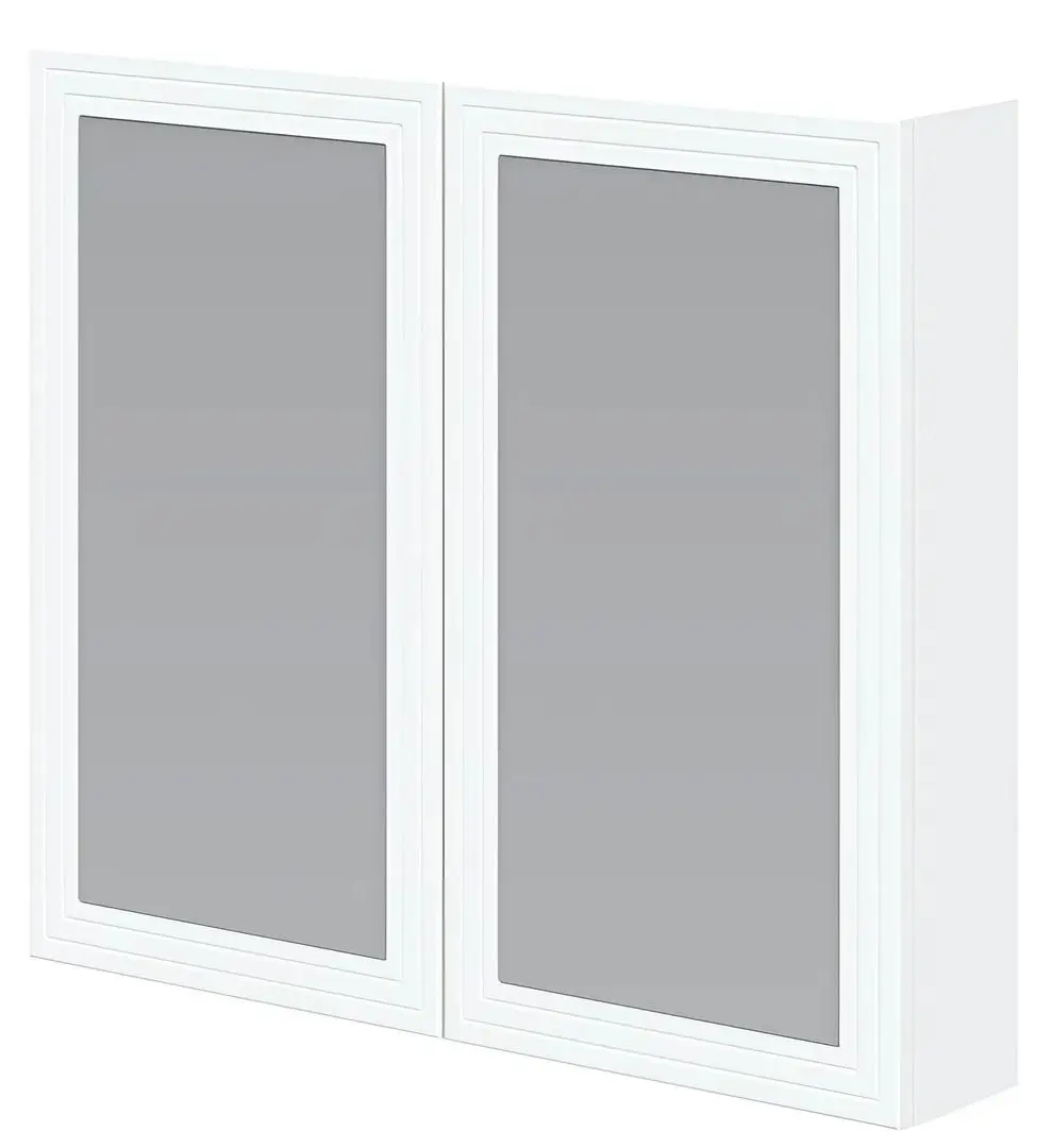 Dulap cu oglinda Halmar Toreto SLU-80 (White)