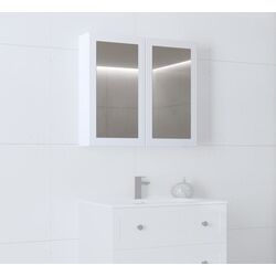 Dulap cu oglinda Halmar Toreto SLU-80 (White)