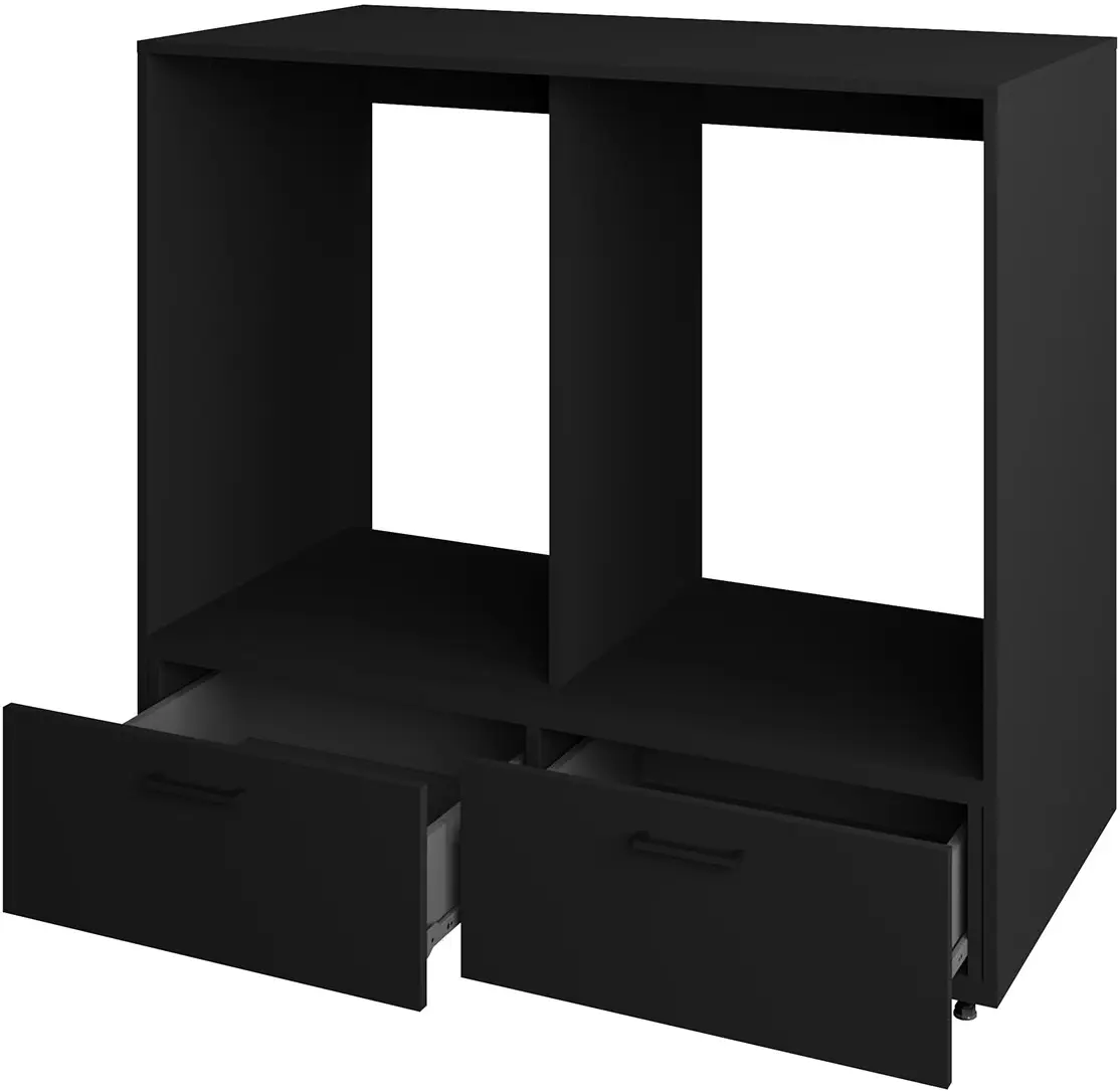 Dulap Helvetia Rosa 30W3NO65 (Black Onyx)