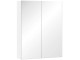 Dulap cu oglinda Homcom 811-032 60x75x15 cm (White)