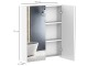 Dulap cu oglinda Homcom 811-032 60x75x15 cm (White)