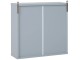 Dulap cu oglinda Homcom 834-172 48x14x45 cm (Grey)