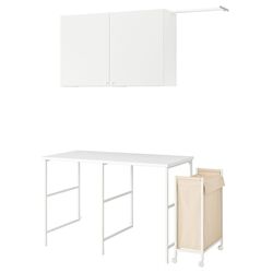 Set mobila pentru baie Ikea Enhet 139x63 (Alb) Thumb