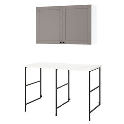 Set mobila pentru baie Ikea Enhet 139x63x90 (Antracit/Gri) Thumb