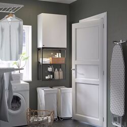 Dulap Ikea Enhet 60x32x150 (Anracit/Alb)