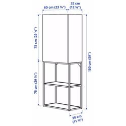 Dulap Ikea Enhet 60x32x150 (Antracit/Gri) Thumb
