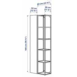 Dulap Ikea Enhet 60x32x180 (Alb) Thumb
