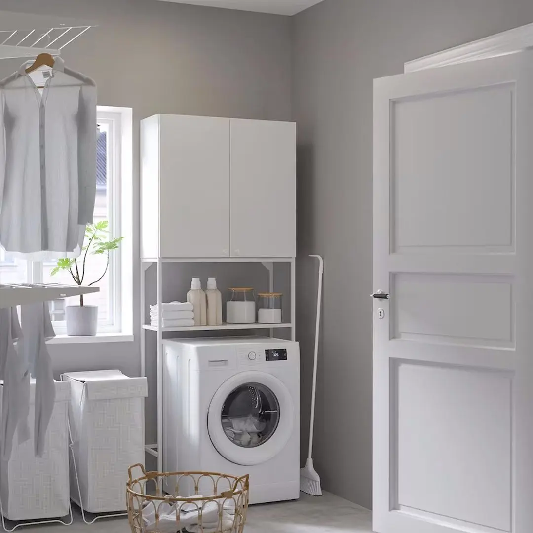 Шкаф Ikea Enhet 80x32x204 (Белый)