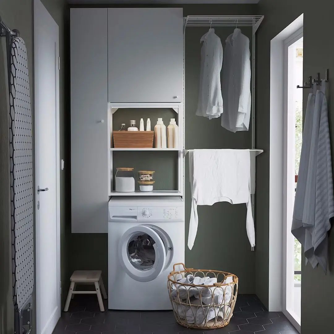 Dulap Ikea Enhet 90x32x180 (Alb)