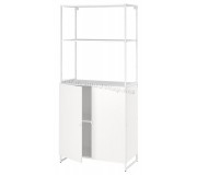 Etyajera Ikea Jostein 61x44x180 (Alb)