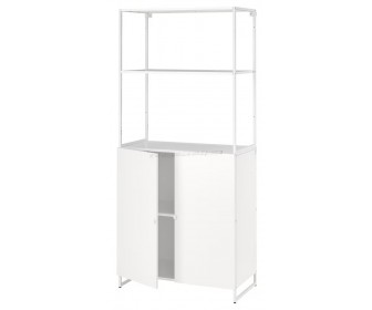 Стеллаж Ikea Jostein 81x44x180 (Белый)