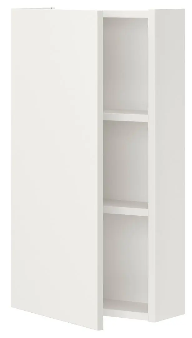 Dulap suspendat Ikea Enhet 2 poliţe/uşa 40x17x75 (Alb)