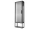 Dulap suspendat Ikea Mossjon 36x18x102 (Antracit/Transparent)