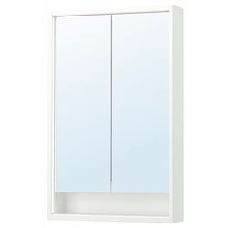 Dulap cu oglinda Ikea Faxalven iluminat integrat 60x15x95 (Alb) Thumb