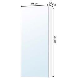 Dulap cu oglinda Ikea Lettan 40x15x95 Thumb