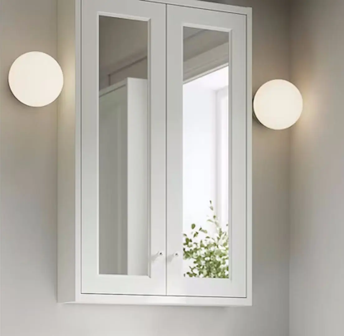 Dulap cu oglinda Ikea Tannforsen 60x15x95 (Alb)