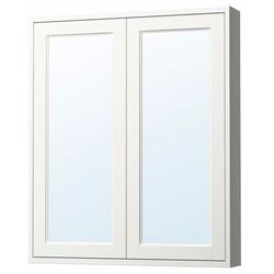 Шкаф с зеркалом Ikea Tannforsen 80x15x95 (Белый) Thumb