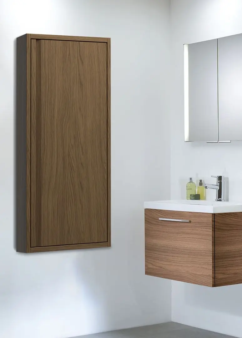 Dulap suspendat Ikea Angsjon 40x15x95 (Aspect Stejar Maro)