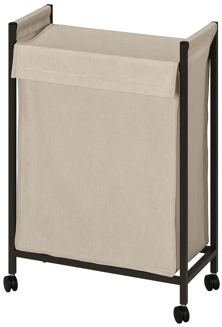 Sistem depozitare Ikea Enhet cos rufe 140x32x204 (Antracit/Alb)