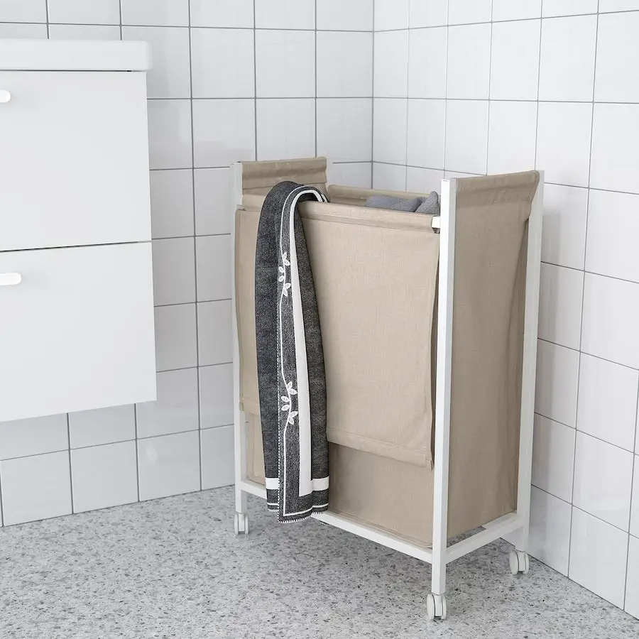 Sistem depozitare Ikea Enhet cos rufe 140x32x204 (Alb)