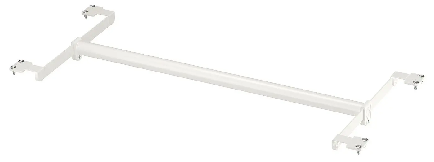 Set mobila pentru baie Ikea Enhet cu sina extensibila 139x63.5 (Antracit/Alb)