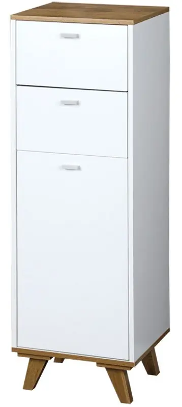 Dulap Kesper 15992 (White/Natural)