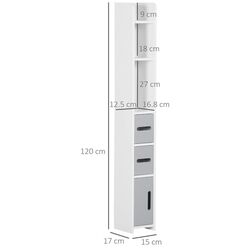 Пенал Kleankin 834-457GY (White/Grey) Thumb