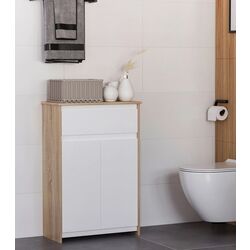 Dulap Kleankin 834-319 (Wood/White)