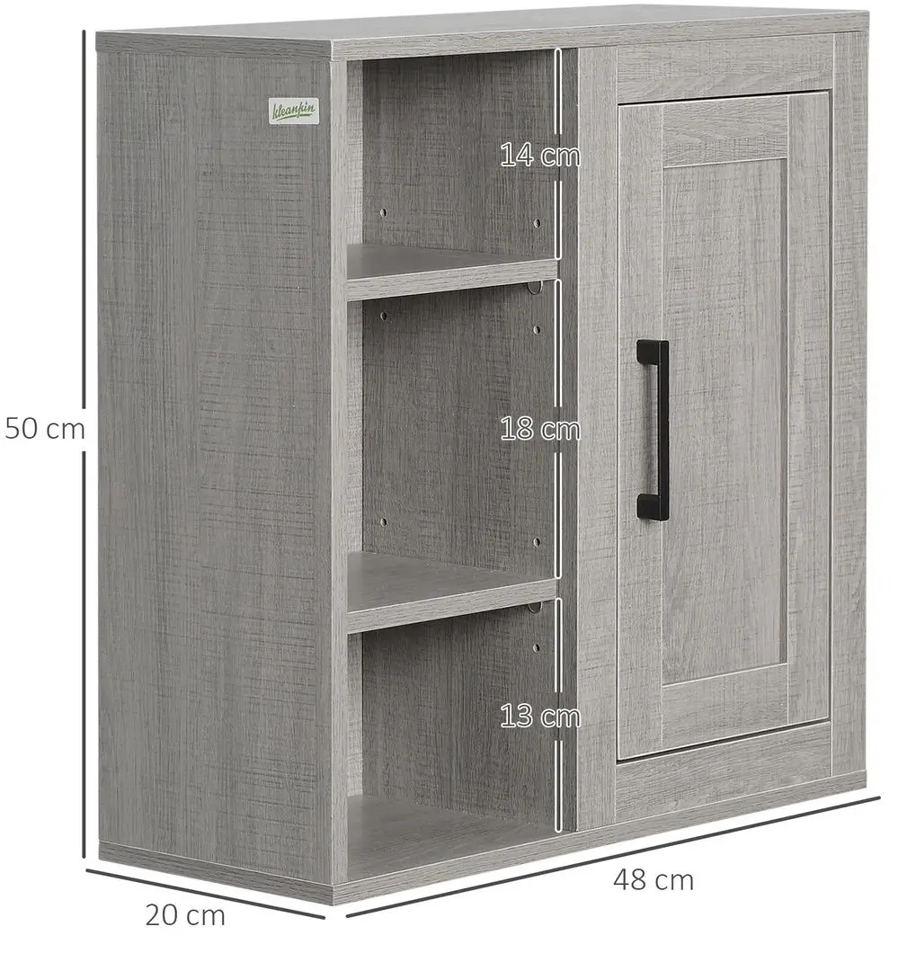 Шкаф Kleankin 834-438GY (Grey) - 7