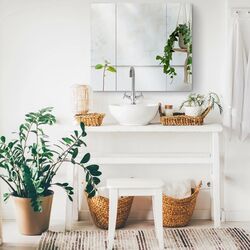 Dulap cu oglinda Kleankin 834-366 (White) Thumb