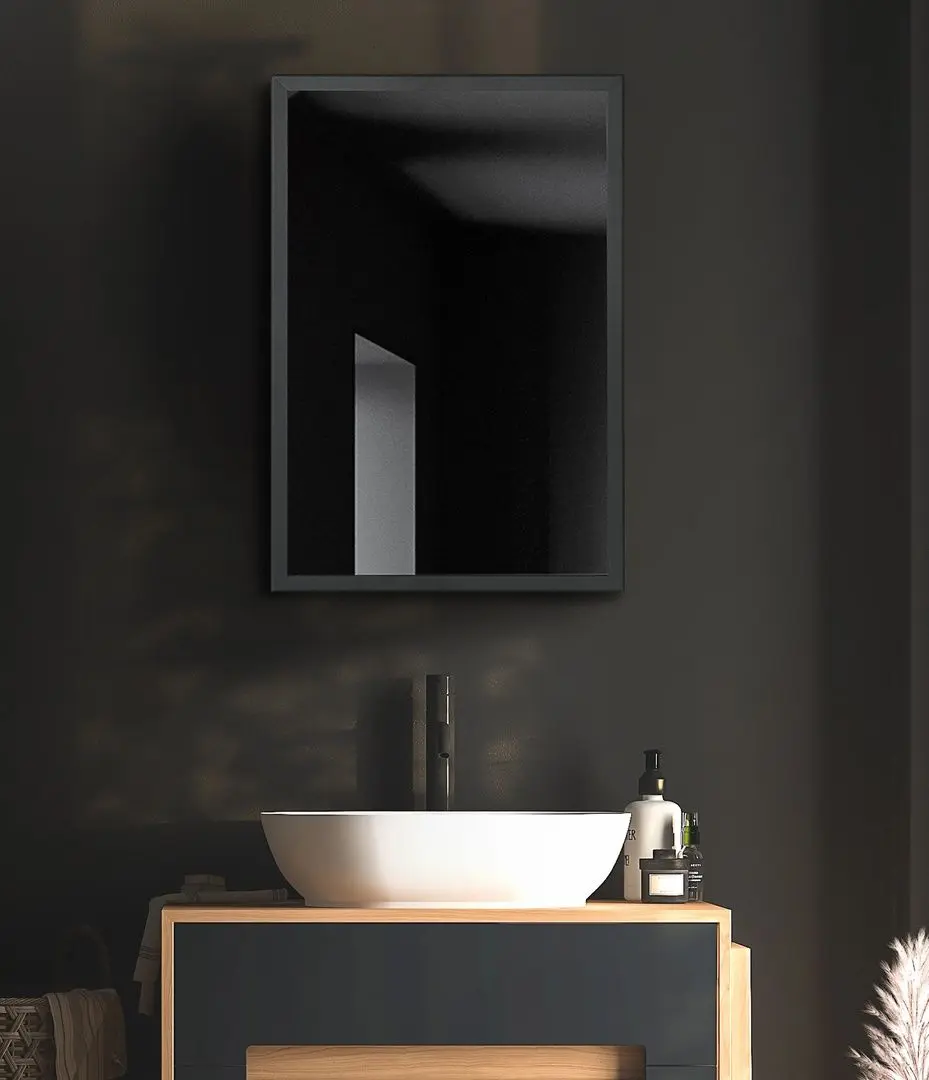 Шкаф с зеркалом Kleankin 834-532V00BK (Black)