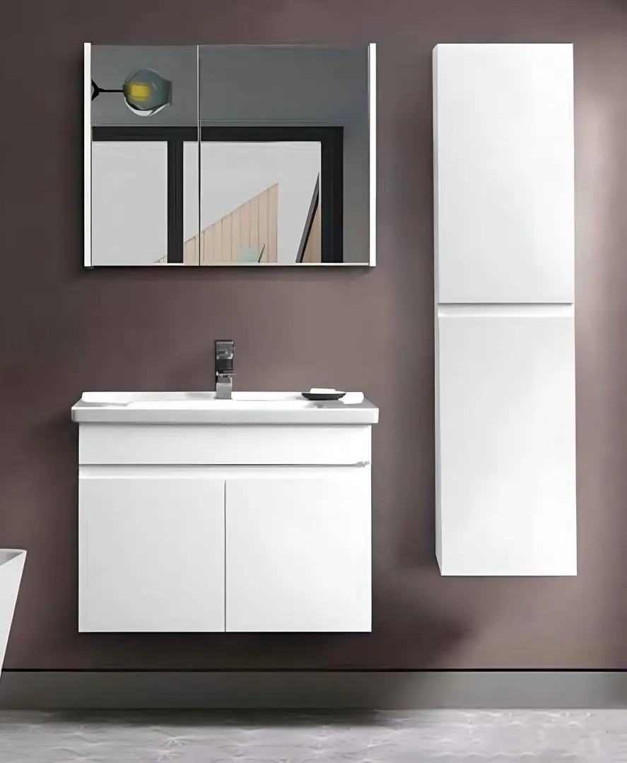 Шкаф с зеркалом Martat Venna 80 (White)