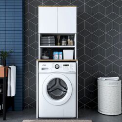 Шкаф Mirage Meble KD101 (White/Walnut) Thumb