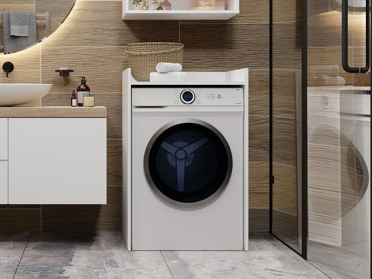 Etajera suprapusa Mirjan24 Nukint NP/Pola (White)