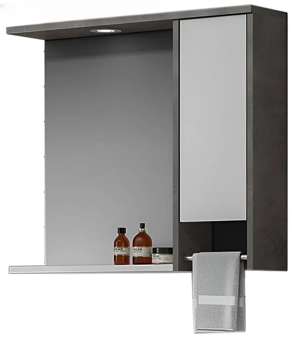 Dulap cu oglinda Orka Aydos 100 (Silver)