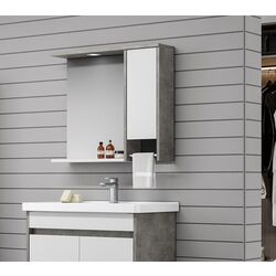 Dulap cu oglinda Orka Aydos 100 (Silver)